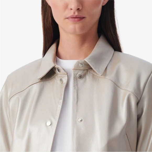 IRO Kenan Jacket in cream/  Beige NWOT - Picture 3 of 13